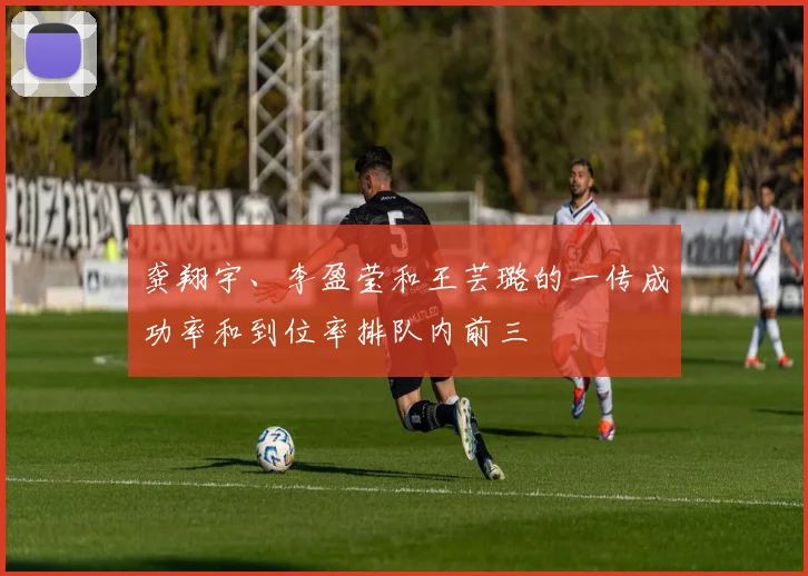 龚翔宇、李盈莹和王芸璐的一传成功率和到位率排队内前三